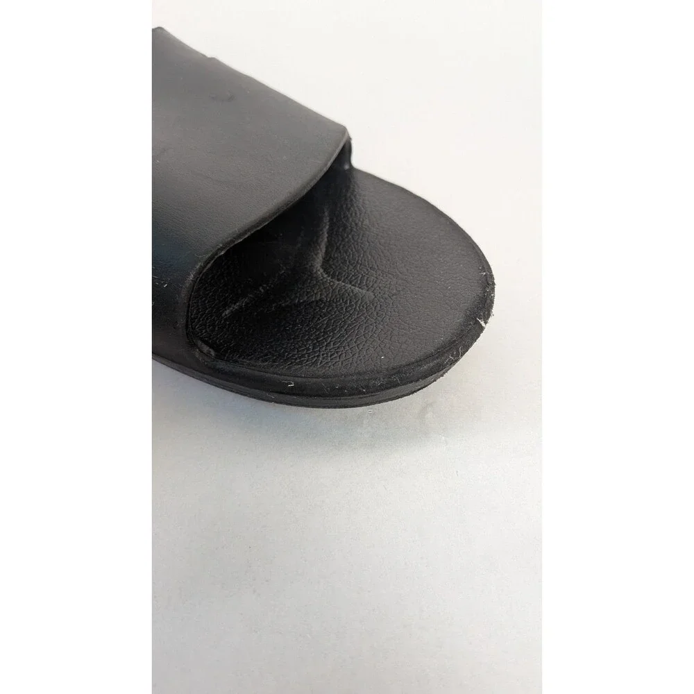 Yeah Baby Black Cloud Spa Slide Sandals Synthetic Mens XL Size 10 Narrow Unisex
